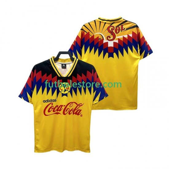 Primera Equipación del Club América Retro 1995 Manga Corta para Hombre Primera Equipación del Club América Retro 1995 Manga Corta para Hombre