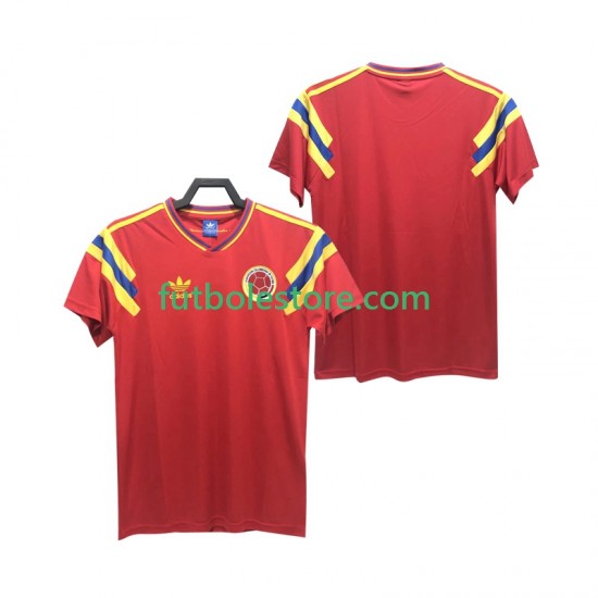 Segunda Equipación del Colombia Retro 1990 Manga Corta para Hombre Segunda Equipación del Colombia Retro 1990 Manga Corta para Hombre