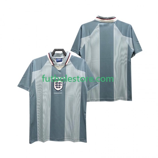 Segunda Equipación del Inglaterra Retro 1996 Manga Corta para Hombre Segunda Equipación del Inglaterra Retro 1996 Manga Corta para Hombre