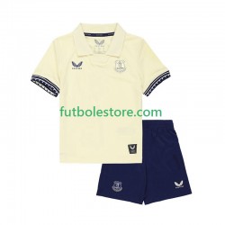 Segunda Equipación del Everton 2025-2026 Manga Corta para Niño (Camiseta y pantalón)