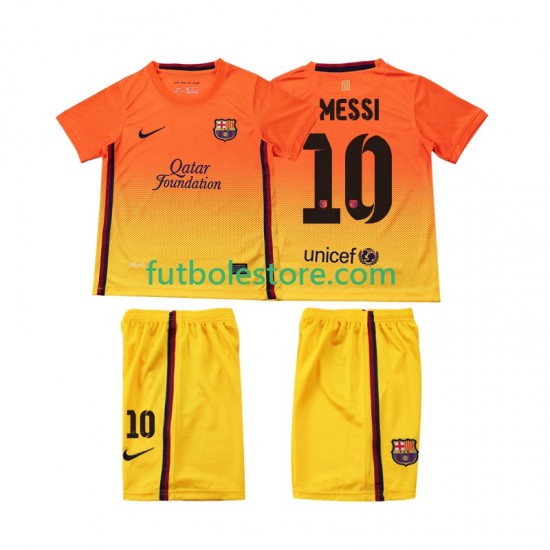 Segunda Equipación del FC Barcelona Lionel Messi 10 Retro 2012 2013 Manga Corta para Niño (Camiseta y pantalón) Segunda Equipación del FC Barcelona Lionel Messi 10 Retro 2012 2013 Manga Corta para Niño (Camiseta y pantalón)