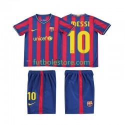 Primera Equipación del FC Barcelona Lionel Messi 10 Retro 2009 2010 Manga Corta para Niño (Camiseta y pantalón) Primera Equipación del FC Barcelona Lionel Messi 10 Retro 2009 2010 Manga Corta para Niño (Camiseta y pantalón)