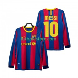 Primera Equipación del FC Barcelona Lionel Messi 10 Retro 2010 2011 ML para Hombre Primera Equipación del FC Barcelona Lionel Messi 10 Retro 2010 2011 ML para Hombre