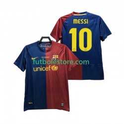 Primera Equipación del FC Barcelona Lionel Messi 10 Retro Champions League 2008 2009 Manga Corta para Hombre Primera Equipación del FC Barcelona Lionel Messi 10 Retro Champions League 2008 2009 Manga Corta para Hombre