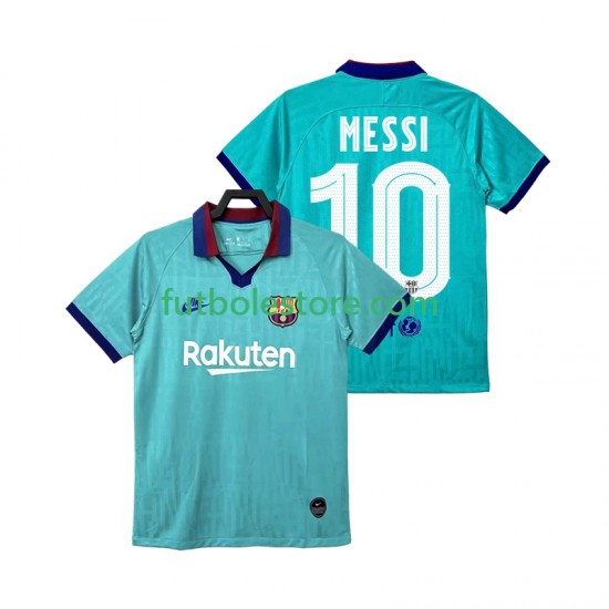 Tercera Equipación del FC Barcelona Lionel Messi 10 Retro 2019 2020 Manga Corta para Hombre Tercera Equipación del FC Barcelona Lionel Messi 10 Retro 2019 2020 Manga Corta para Hombre