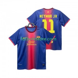 Primera Equipación del FC Barcelona Neymar JR 11 Retro 2012 2013 Manga Corta para Hombre