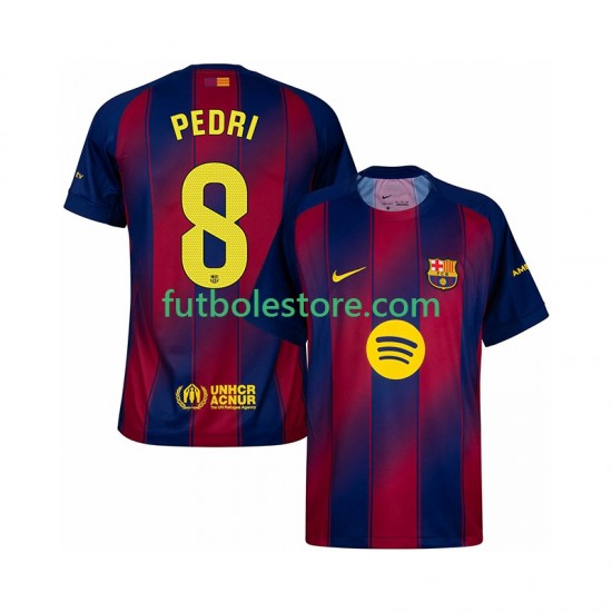 Primera Equipación del FC Barcelona Pedri 8 2025-2026 Manga Corta para Hombre Primera Equipación del FC Barcelona Pedri 8 2025-2026 Manga Corta para Hombre