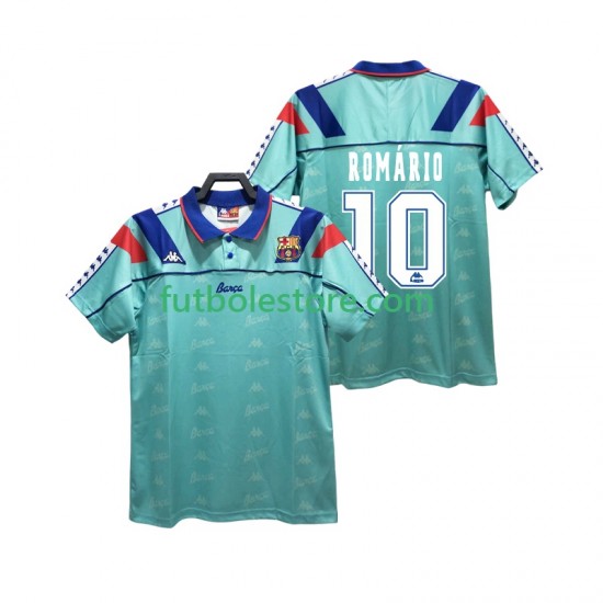Segunda Equipación del FC Barcelona ROMARIO 10 Retro 1992 1995 Manga Corta para Hombre Segunda Equipación del FC Barcelona ROMARIO 10 Retro 1992 1995 Manga Corta para Hombre