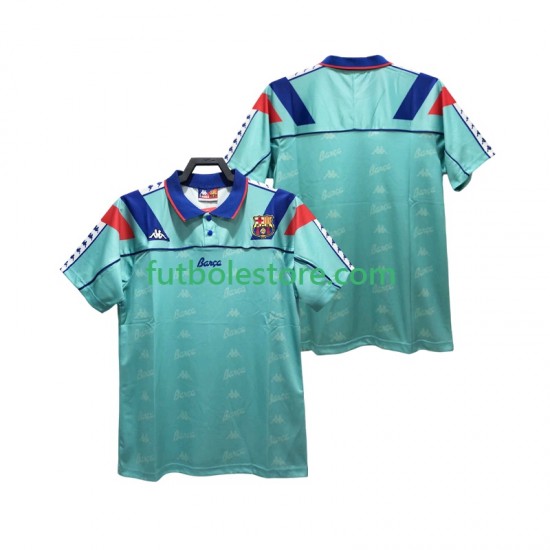Segunda Equipación del FC Barcelona Retro 1992 1995 Manga Corta para Hombre Segunda Equipación del FC Barcelona Retro 1992 1995 Manga Corta para Hombre