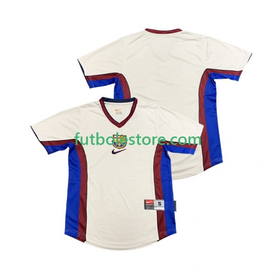 Segunda Equipación del FC Barcelona Retro 1998 1999 Manga Corta para Hombre Segunda Equipación del FC Barcelona Retro 1998 1999 Manga Corta para Hombre