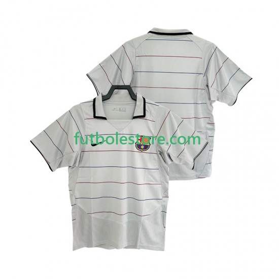 Segunda Equipación del FC Barcelona Retro 2003 2004 Manga Corta para Hombre Segunda Equipación del FC Barcelona Retro 2003 2004 Manga Corta para Hombre