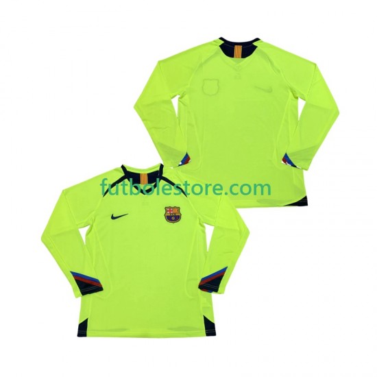 Segunda Equipación del FC Barcelona Retro 2005 2006 ML para Hombre Segunda Equipación del FC Barcelona Retro 2005 2006 ML para Hombre