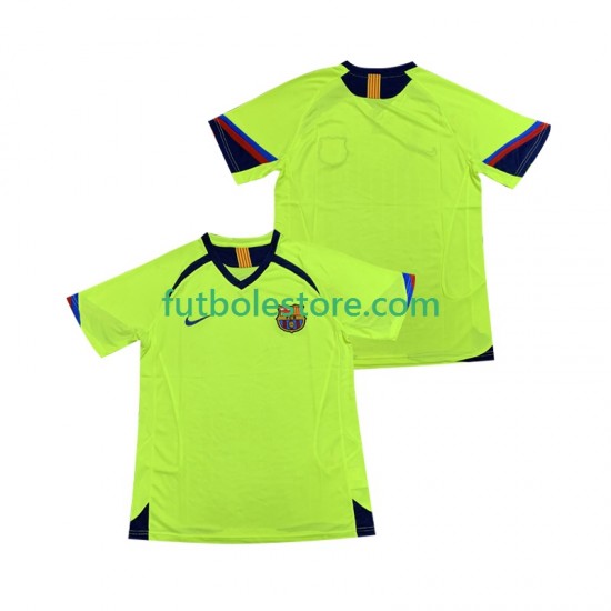 Segunda Equipación del FC Barcelona Retro 2005 2006 Manga Corta para Hombre Segunda Equipación del FC Barcelona Retro 2005 2006 Manga Corta para Hombre