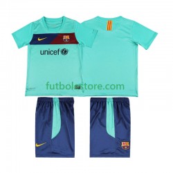 Segunda Equipación del FC Barcelona Retro 2010 2011 Manga Corta para Niño (Camiseta y pantalón)