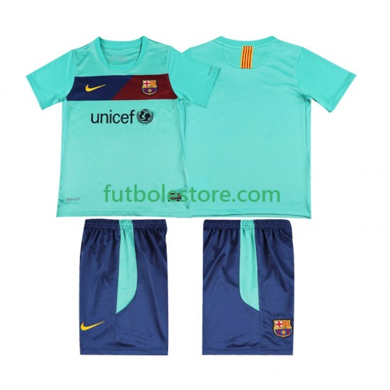 Segunda Equipación del FC Barcelona Retro 2010 2011 Manga Corta para Niño (Camiseta y pantalón) Segunda Equipación del FC Barcelona Retro 2010 2011 Manga Corta para Niño (Camiseta y pantalón)