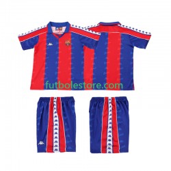 Primera Equipación del FC Barcelona Retro 1992 1995 Manga Corta para Niño (Camiseta y pantalón)