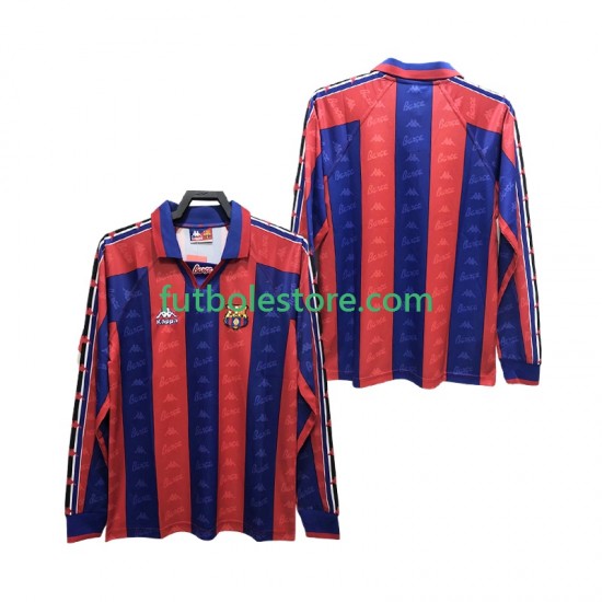 Primera Equipación del FC Barcelona Retro 1996 1997 ML para Hombre Primera Equipación del FC Barcelona Retro 1996 1997 ML para Hombre