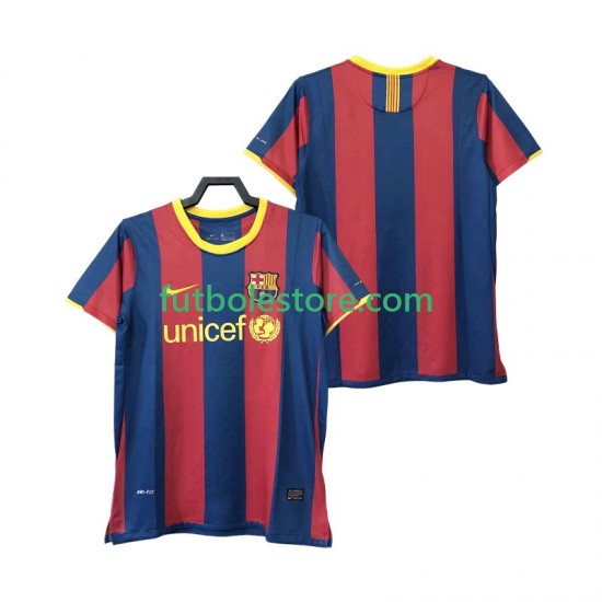 Primera Equipación del FC Barcelona Retro 2010 2011 Manga Corta para Hombre Primera Equipación del FC Barcelona Retro 2010 2011 Manga Corta para Hombre