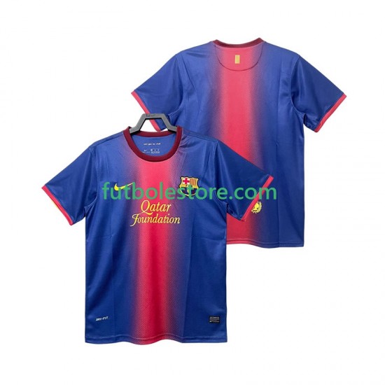 Primera Equipación del FC Barcelona Retro 2012 2013 Manga Corta para Hombre Primera Equipación del FC Barcelona Retro 2012 2013 Manga Corta para Hombre