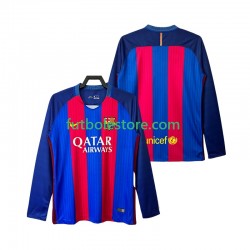 Primera Equipación del FC Barcelona Retro 2016 2017 ML para Hombre