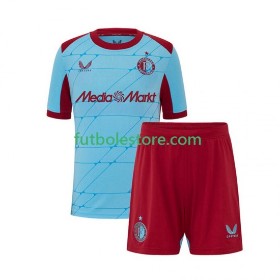 Tercera Equipación del Feyenoord Rotterdam 2025-2026 Manga Corta para Niño (Camiseta y pantalón) Tercera Equipación del Feyenoord Rotterdam 2025-2026 Manga Corta para Niño (Camiseta y pantalón)