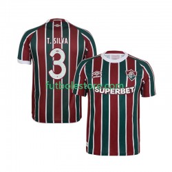 Primera Equipación del Fluminense Thiago Silva 3 2025-2026 Manga Corta para Hombre