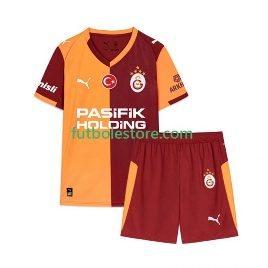 Primera Equipación del Galatasaray 2025-2026 Manga Corta para Niño (Camiseta y pantalón) Primera Equipación del Galatasaray 2025-2026 Manga Corta para Niño (Camiseta y pantalón)