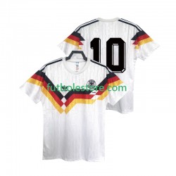 Primera Equipación del Alemania 10 Retro 1990 Manga Corta para Hombre Primera Equipación del Alemania 10 Retro 1990 Manga Corta para Hombre