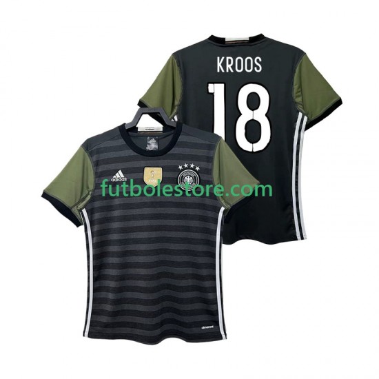 Segunda Equipación del Alemania KROOS 18 Retro 2016 Manga Corta para Hombre Segunda Equipación del Alemania KROOS 18 Retro 2016 Manga Corta para Hombre