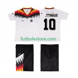 Primera Equipación del Alemania MATTHAUS 10 Retro 1994 Manga Corta para Niño (Camiseta y pantalón) Primera Equipación del Alemania MATTHAUS 10 Retro 1994 Manga Corta para Niño (Camiseta y pantalón)