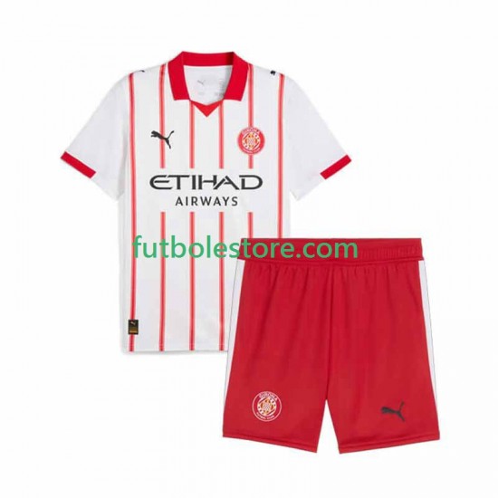 Primera Equipación del Girona 2025-2026 Manga Corta para Niño (Camiseta y pantalón) Primera Equipación del Girona 2025-2026 Manga Corta para Niño (Camiseta y pantalón)