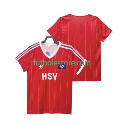 Segunda Equipación del Hamburger SV Retro 1983 1984 Manga Corta para Hombre