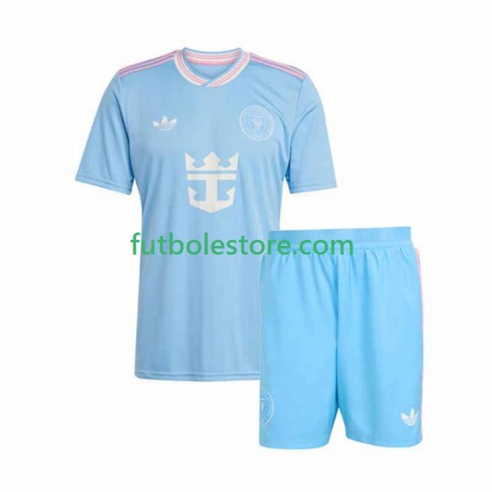 Tercera Equipación del Inter Miami 2025-2026 Manga Corta para Niño (Camiseta y pantalón) Tercera Equipación del Inter Miami 2025-2026 Manga Corta para Niño (Camiseta y pantalón)
