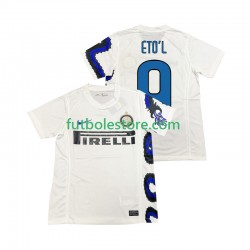Segunda Equipación del Inter Milan ETOL 9 Retro 2010 2011 Manga Corta para Hombre