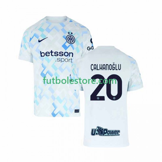 Segunda Equipación del Inter Milan Hakan Calhanoglu 20 2025-2026 Manga Corta para Hombre Segunda Equipación del Inter Milan Hakan Calhanoglu 20 2025-2026 Manga Corta para Hombre