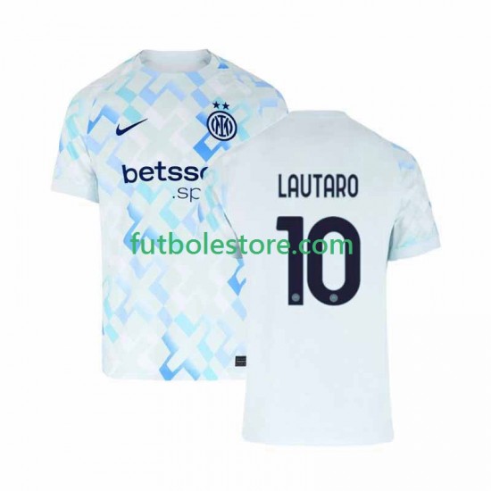 Segunda Equipación del Inter Milan Lautaro Martinez 10 2025-2026 Manga Corta para Hombre Segunda Equipación del Inter Milan Lautaro Martinez 10 2025-2026 Manga Corta para Hombre