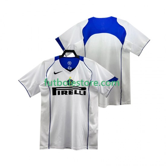 Segunda Equipación del Inter Milan Retro 2004 2005 Manga Corta para Hombre Segunda Equipación del Inter Milan Retro 2004 2005 Manga Corta para Hombre