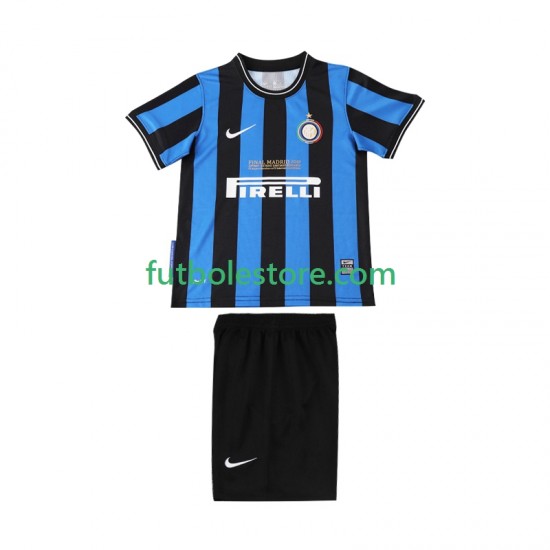 Primera Equipación del Inter Milan Retro 2009 2010 Manga Corta para Niño (Camiseta y pantalón) Primera Equipación del Inter Milan Retro 2009 2010 Manga Corta para Niño (Camiseta y pantalón)