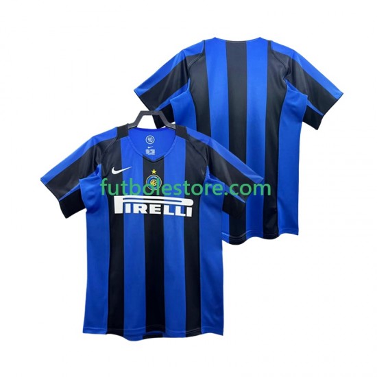 Primera Equipación del Inter Milan Retro 2004 2005 Manga Corta para Hombre Primera Equipación del Inter Milan Retro 2004 2005 Manga Corta para Hombre