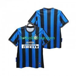 Primera Equipación del Inter Milan Retro 2009 2010 Manga Corta para Hombre
