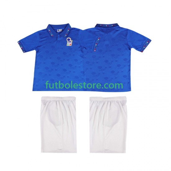 Primera Equipación del Italia Retro 1994 Manga Corta para Niño (Camiseta y pantalón) Primera Equipación del Italia Retro 1994 Manga Corta para Niño (Camiseta y pantalón)
