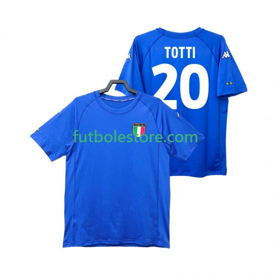 Primera Equipación del Italia Totti 20 Retro 2000 Manga Corta para Hombre Primera Equipación del Italia Totti 20 Retro 2000 Manga Corta para Hombre