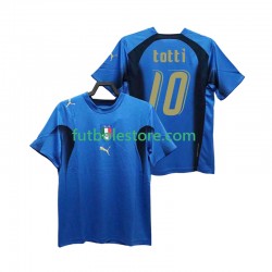 Primera Equipación del Italia Totti 20 Retro 2006 Manga Corta para Hombre