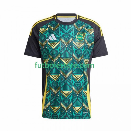 Segunda Equipación del Jamaica 2024-2025 Manga Corta para Hombre Segunda Equipación del Jamaica 2024-2025 Manga Corta para Hombre