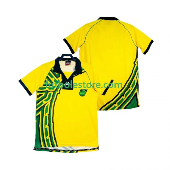 Primera Equipación del Jamaica Retro 1998 Manga Corta para Hombre Primera Equipación del Jamaica Retro 1998 Manga Corta para Hombre
