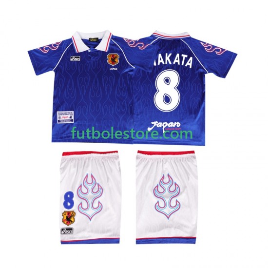Primera Equipación del Japón NAKATA 8 Retro 1998 Manga Corta para Niño (Camiseta y pantalón) Primera Equipación del Japón NAKATA 8 Retro 1998 Manga Corta para Niño (Camiseta y pantalón)
