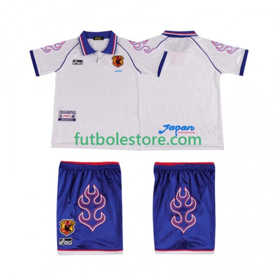 Segunda Equipación del Japón Retro 1998 Manga Corta para Niño (Camiseta y pantalón) Segunda Equipación del Japón Retro 1998 Manga Corta para Niño (Camiseta y pantalón)
