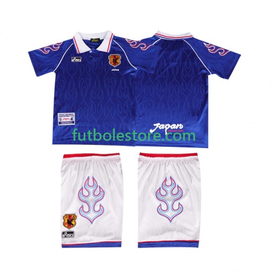Primera Equipación del Japón Retro 1998 Manga Corta para Niño (Camiseta y pantalón) Primera Equipación del Japón Retro 1998 Manga Corta para Niño (Camiseta y pantalón)