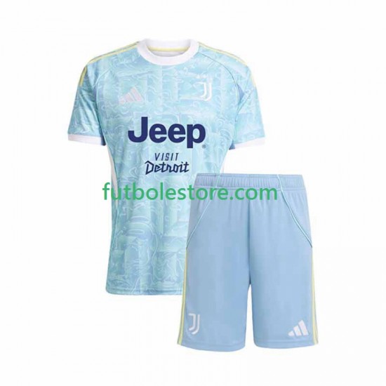 Segunda Equipación del Juventus 2025-2026 Manga Corta para Niño (Camiseta y pantalón) Segunda Equipación del Juventus 2025-2026 Manga Corta para Niño (Camiseta y pantalón)