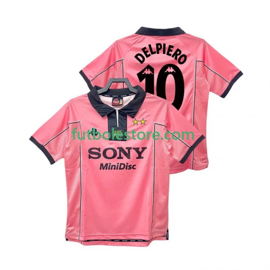 Segunda Equipación del Juventus DEL PIER0 10 Retro 1997 1998 Manga Corta para Hombre Segunda Equipación del Juventus DEL PIER0 10 Retro 1997 1998 Manga Corta para Hombre